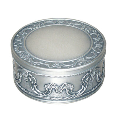 Pewter engravable box for Jewelry