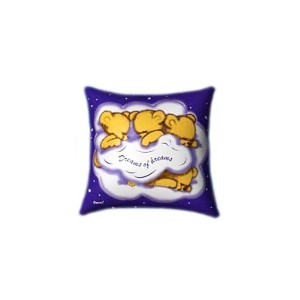 Dreams of Dreams 3 Teddies Glow In The Dark Pillow