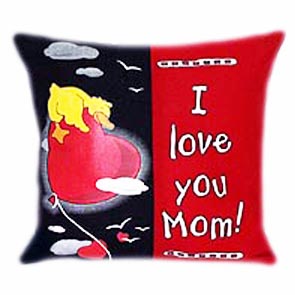 I love you Mom Glow In The Dark Pillow