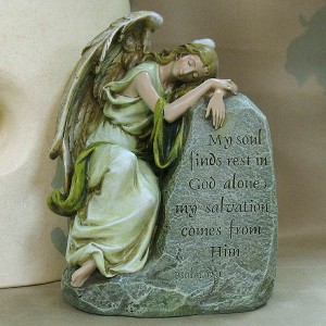 My Soul Finds Rest Sympathy Statue