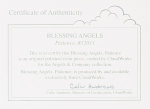 Blessing Angels Figurine - Patience