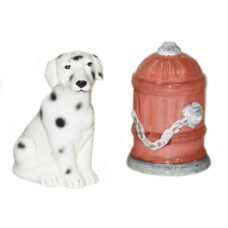 Dalmatian and Fire plug
