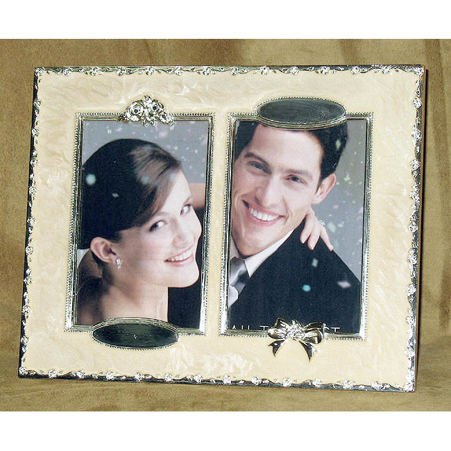 25th Anniversary Mother of Pearl Photo Frame