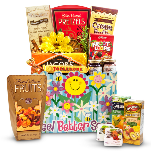 get well soon basket for child