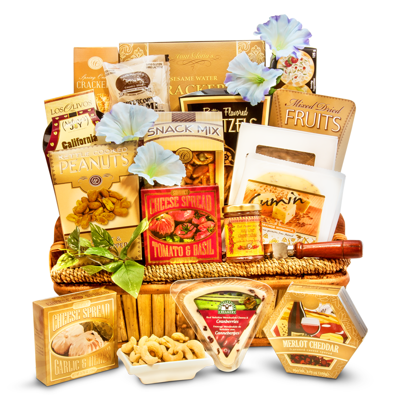 A Cut Above the Rest Gourmet Cheese Basket LargeGift Baskets Windsor