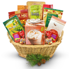 Healthy Choice of Gourmet Nuts and Dried Fruits Selection
