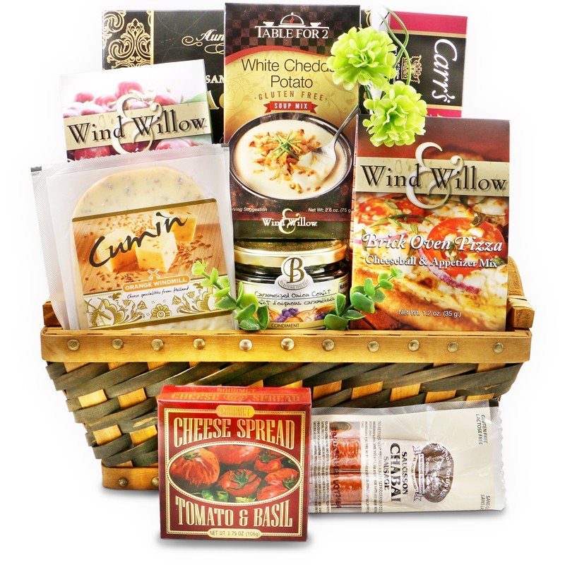 Cheesetastic Flavors Gourmet Cheese BasketGift Baskets Windsor