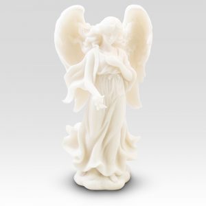 Ivory Seraphim Angel Figurine Sympathy Gift Basket