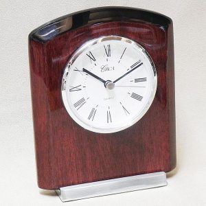Cherry Wood Table Clock