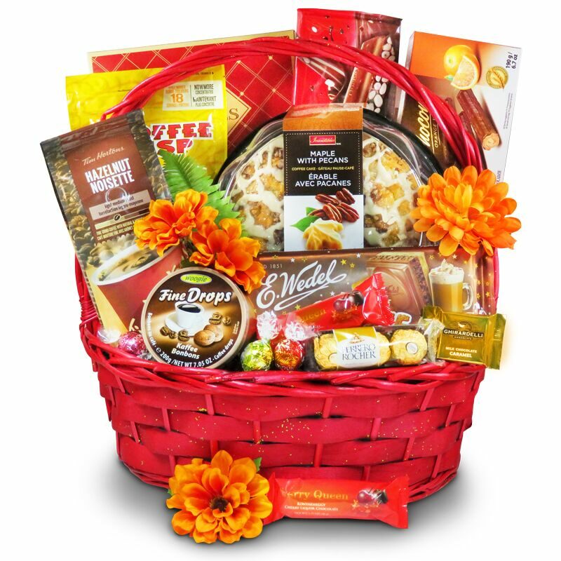 Tim Hortons Coffee Basket Gourmet gift baskets Baskets