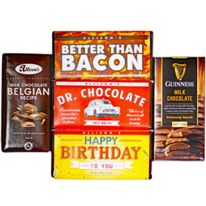 Belgian chocolate bars